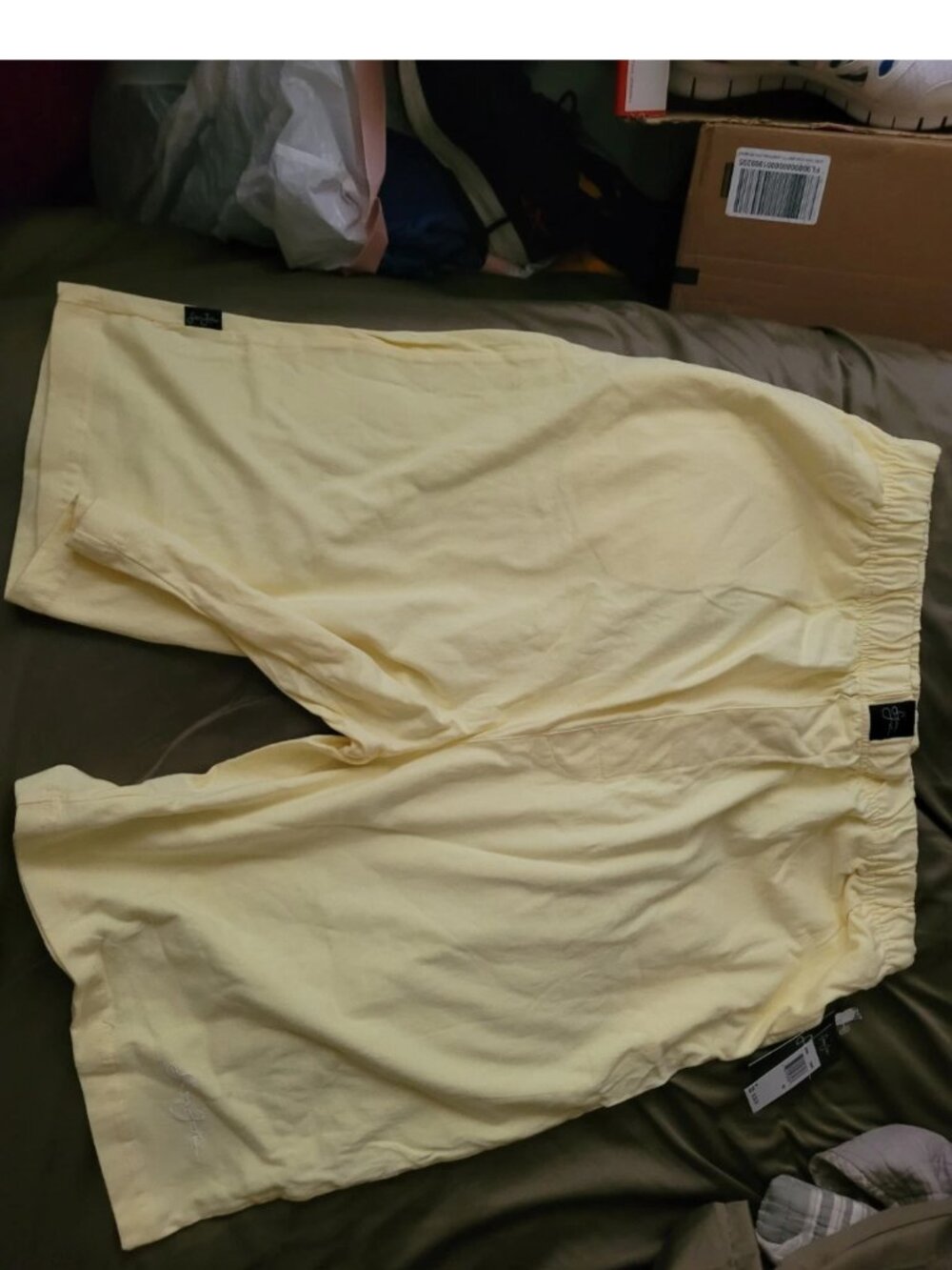 Brand-New With Tags Men's Sean John Lounge Shorts 100% Cotton Size 3XL Canary
